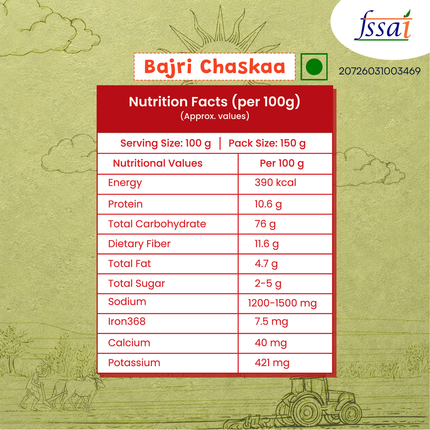 RozDana Millet Crunch Combo | 4 x 150g Jars