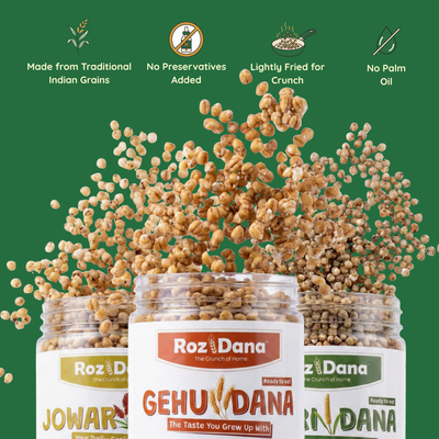 Family Pack – All 3 Grain Jars | 250g × 3 Jars
