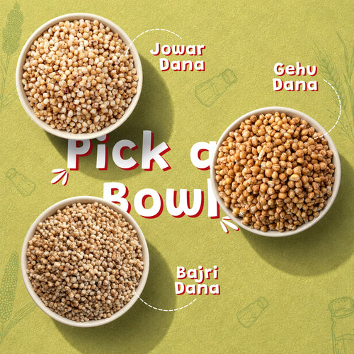 Family Pack – All 3 Grain Jars | 250g × 3 Jars