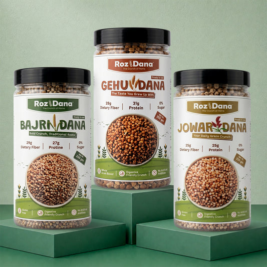 Family Pack – All 3 Grain Jars | 250g × 3 Jars