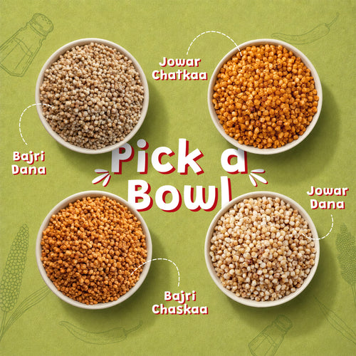 RozDana Millet Crunch Combo | 4 x 150g Jars